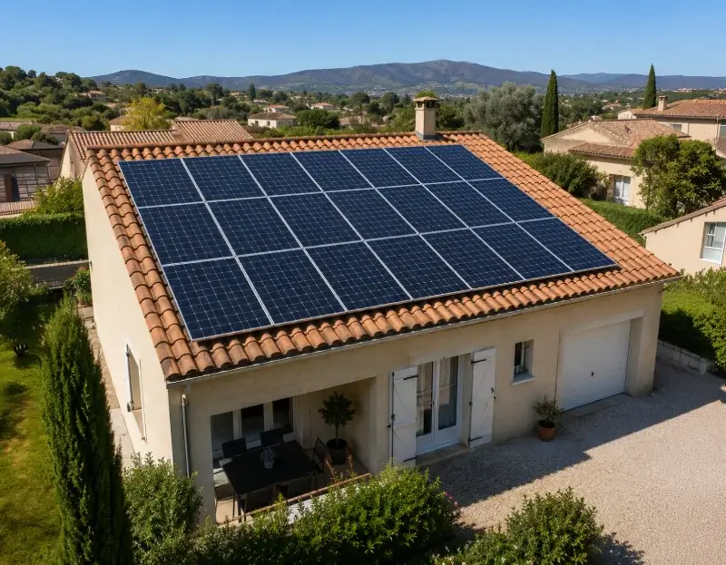 Prime à l'autoconsommation panneaux solaires Sainte-Terre — aide financière de l'État